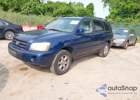 2004 Toyota Highlander V6 z USA, uszkodzony, nr VIN JTEDP21AX40010939